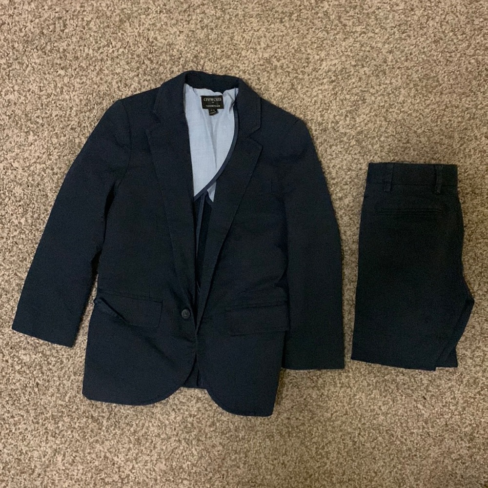 crewcuts Thompson suit. Navy Blue. Jacket & Pants